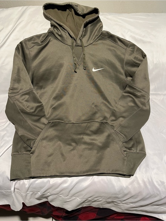 Nike Other - Nike Olive Swoosh Pullover Hoodie